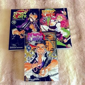 Demon Slayer Vol 13,14,15
